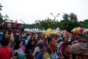 Warga Antusias Sambut HUT Kabupaten Tangerang