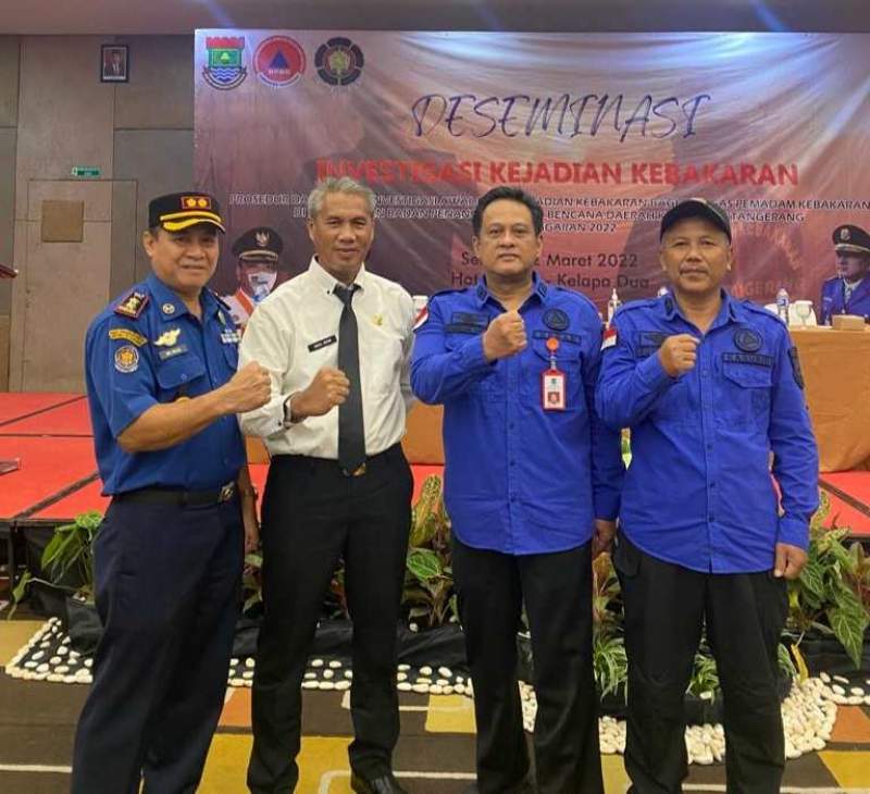 75 Petugas Damkar Kabupaten Tangerang Dilatih   Investigasi Kejadian Pasca Kebakaran