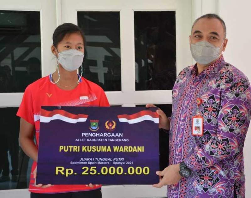 Bupati Zaki Beri Apresiasi Prestasi Atlet Kabupaten Tangerang Yang Juara Di Ajang Dunia