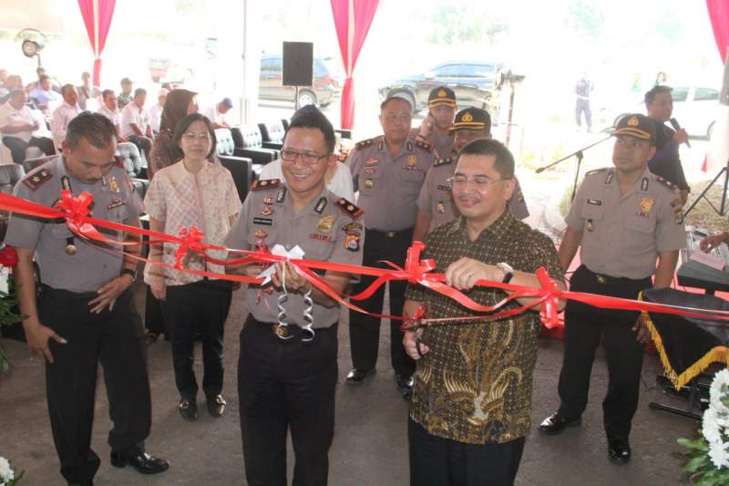 Kepolisian Resort Lebak Resmikan Gedung Pospol Citra Maja Raya