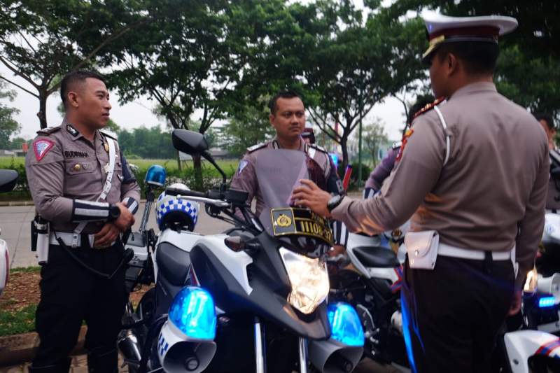 Antisipasi Kemacetan Nataru, Satlantas Polresta Tangerang Survey Jalur dan Pasang CCTV