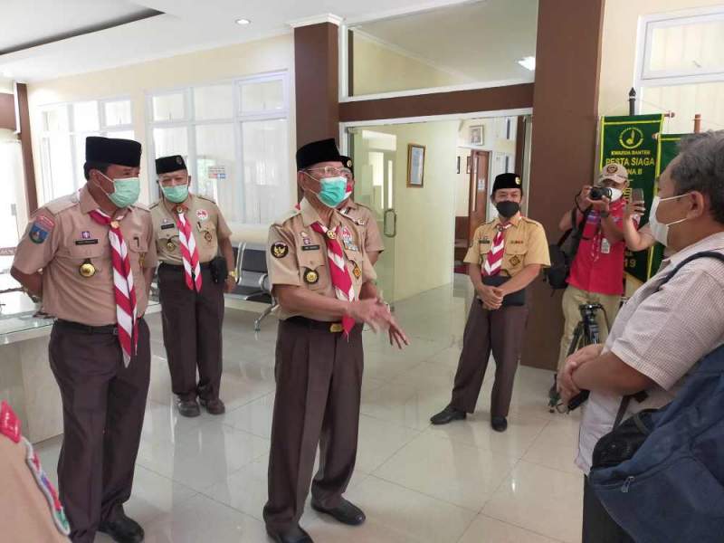 Kwarcab Kabupaten Tangerang Ikuti Penilaian Kwarcab Tergiat