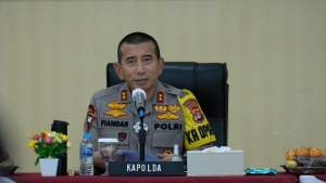 Foto : Polda Banten Irjen Pol Drs. Fiandar Uangkap 214 Unit Kendaraan Hasil Curanmor Dalam Operasi Jaran Kalimaya 2020