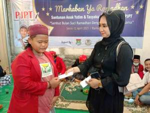 Sambut Ramadhan, Perkumpulan Jurnalis Pantura Tangerang (PJPT) Santuni Puluhan Anak Yatim Piatu