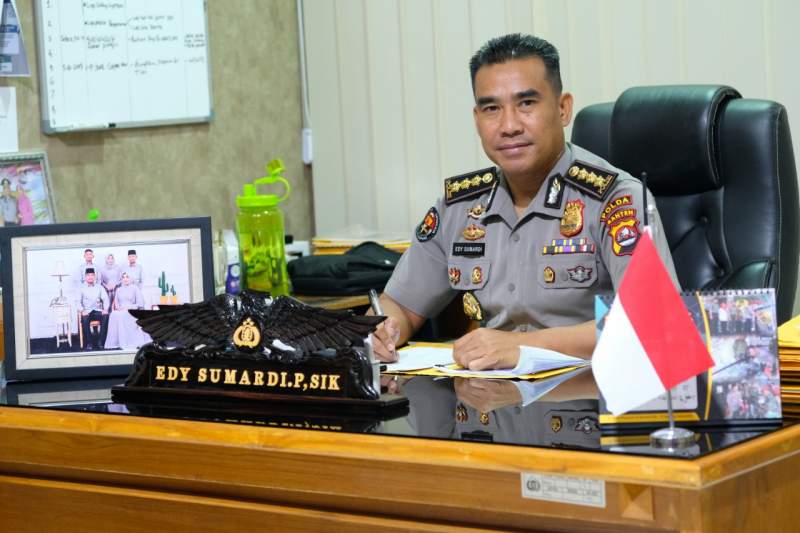 Mutasi di Polda Banten, Ratusan Jabatan Perwira Menengah Bergeser