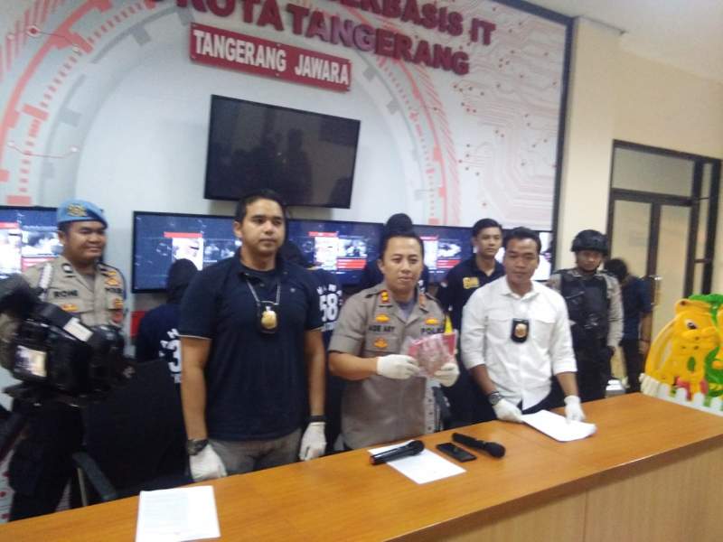 Tiga Pelaku Judi Pilkades Dibekuk Satreskrim Polresta Tangerang