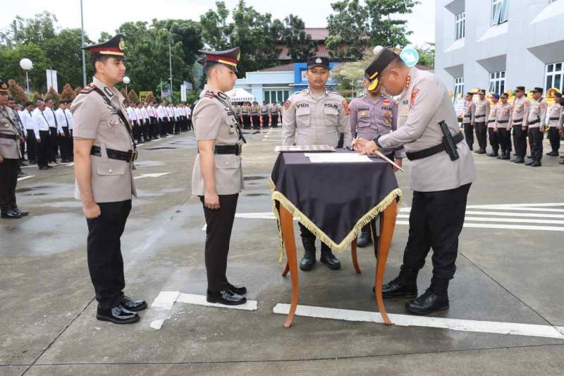 Penuh Haru, Pisah Sambut Kapolsek Cisoka Jadi Momentum Regenerasi Kepemimpinan