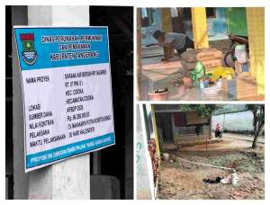 Papan Proyek Mendadak Raib, Proyek SAB Rp99 Juta di Cisoka Disorot: Transparansi Dipertanyakan, Pengawasan Dinas Dipertanyakan