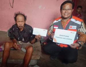 Rumah Zakat Rutin Beri Bantuan untuk Keluarga Dedi Asmadi