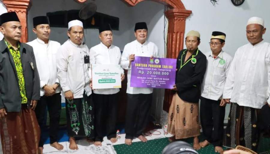Pererat Silaturahmi di Masjid Baitun Nuur, Bupati Maesyal Rasyid Ajak Warga Jaga Harmoni Ramadan