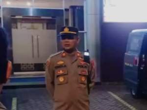 Polsek Setu Gelar Apel Malam Operasi Kejahatan Jalanan, Perkuat Keamanan Wilayah