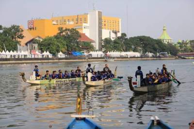 Festival Cisadane 2026 Semakin Semarak, Lomba Dayung Perahu Naga Jadi Magnet Baru