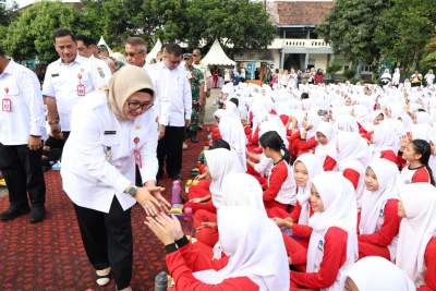 Wujudkan Generasi Sehat, Kabupaten Tangerang Gelar Pemeriksaan Kesehatan dan Aksi Bergizi Serentak