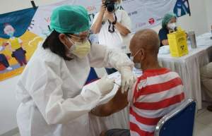 Kabupaten Tangerang Kembali Buka Kick Off Vaksinasi Untuk Lanzia
