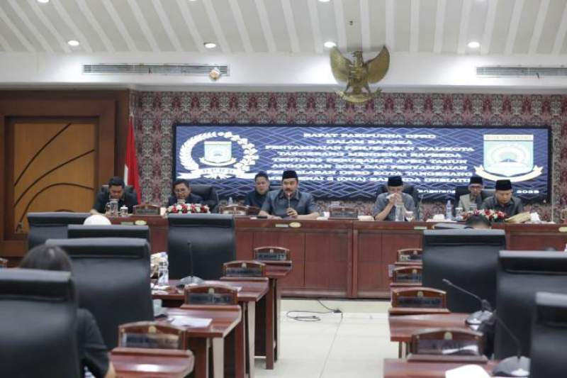 Raperda Perubahan APBD 2026 Disampaikan, Pendapatan Kota Tangerang Diproyeksikan Rp5,183 Triliun