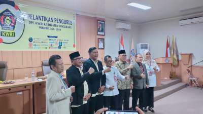 Resmi Dilantik, Pengurus DPC KWRI Kabupaten Tangerang Siap Perkuat Sinergi dan Profesionalisme Pers