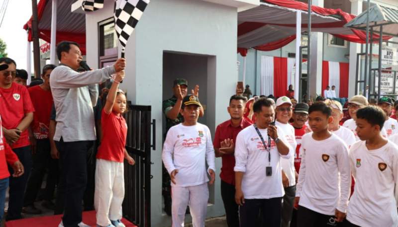 Bupati Tangerang Hadiri Puncak Perayaan HUT RI Desa Cihuni