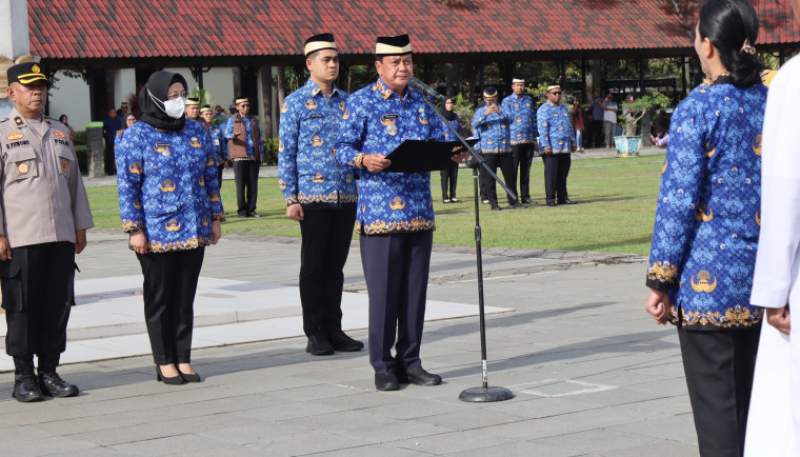 Bupati Tangerang Lantik 1.694 ASN: Jaga Ucapan dan Perilaku selaku Aparatur