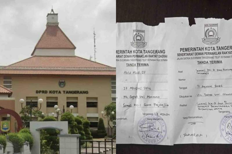 Oknum Anggota DPRD Kota Tangerang dari PDI Perjuangan Disomasi Abdul Muid Terkait Utang Rp120 Juta