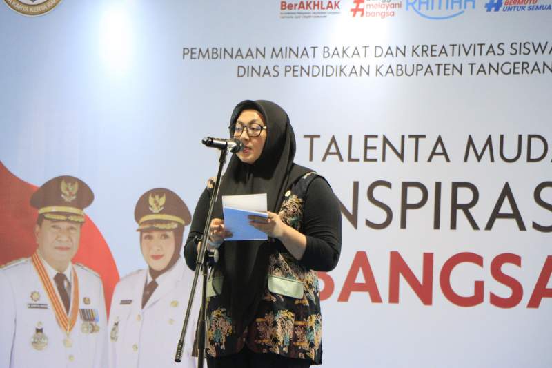 Ribuan Pelajar Tangerang Unjuk Bakat, Cikupa dan Panongan Raih Juara Umum