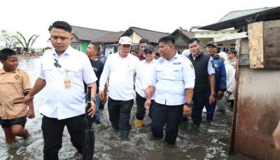 Tinjau Banjir di Desa Lemo, Bupati Tangerang Siapkan Langkah Konkret Penanganan
