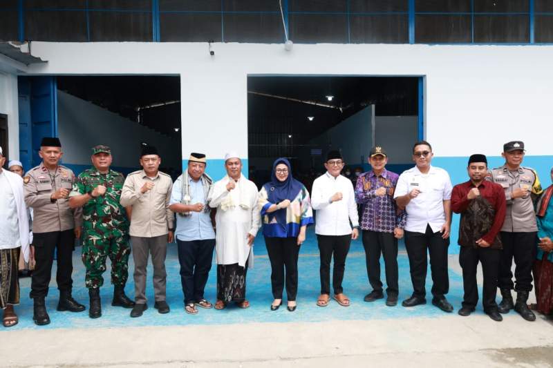 Wabup Intan Bersama Kamenag Resmikan Dapur MBG Ponpes Al Badar