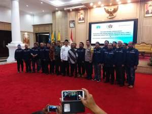 Polda Banten Hadiri Pelantikan Pengurusan PWI Provinsi Banten