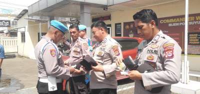 Operasi Gaktibplin Polsek Cisoka Dinyatakan Bersih Dari Pelanggaran
