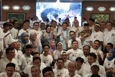 Bupati dan Wakil Bupati Tangerang Hadiri Silaturahmi Relawan Bersatu Maesyal&ndash;Intan, Perkuat Komunikasi dan Kebersamaan