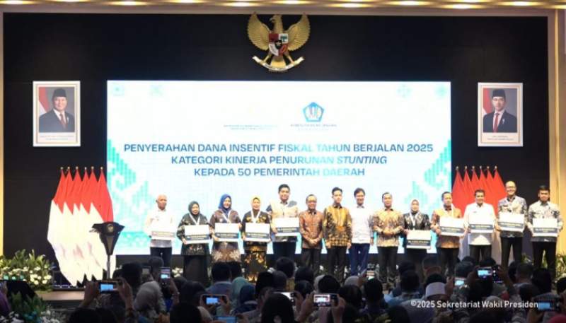 Penurunan Stunting, Pemkab Tangerang Raih Penghargaan 50 Besar Pemda Berkinerja Baik