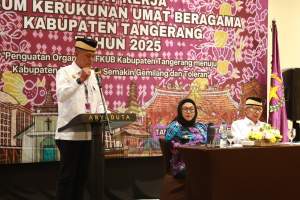 Wabup Intan Buka Raker FKUB Kabupaten Tangerang: Perkuat Sinergi dan Toleransi Antarumat Beragama