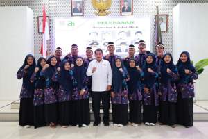 Bupati Tangerang Lepas 20 Penerima Beasiswa Tangerang Gemilang ke Universitas Al-Azhar Mesir