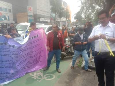 Jurnalis dan LSM Geruduk Kantor Satpol PP Kota Tangerang, Desak Transparansi Penegakan Perda
