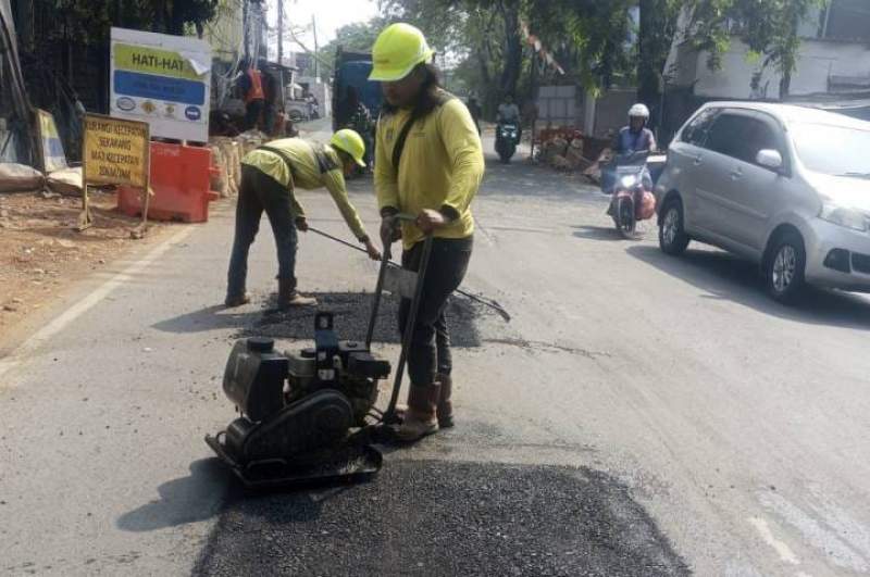 Pemkot Tangerang Genjot Perbaikan Jalan, Ruas Pajajaran Jatiuwung Jadi Prioritas