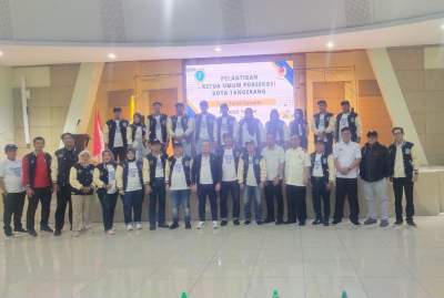 Turidi Susanto Resmi Nahkodai Perserosi Kota Tangerang Periode 2025–2029