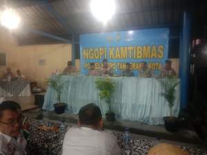 Ngopi Bareng Polri dan Warga Priuk, Perkuat Sinergi Kantibmas dan Antikorupsi