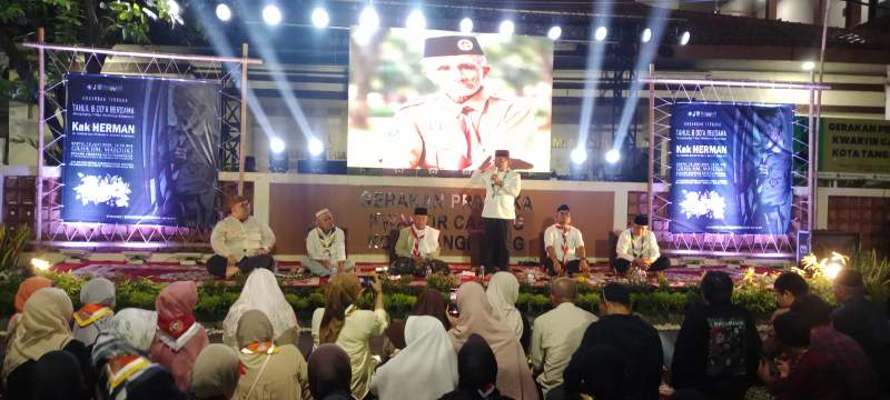 Wali Kota Tangerang Hadiri Tahlilan 7 Hari Tokoh Pramuka Herman Sulistyo, Dedikasinya Dikenang Sepanjang Masa