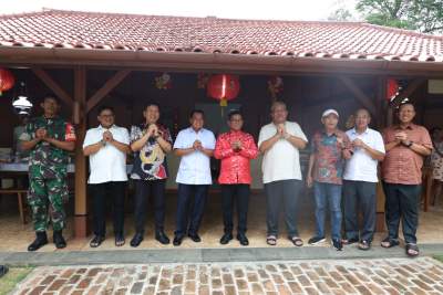 Bupati Tangerang Bersama Gubernur Banten Hadiri Peryaan Imlek di Pagedangan