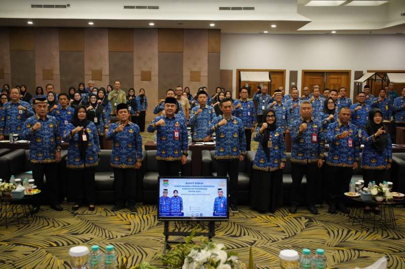 Wujudkan Asta Cita, KORPRI Kabupaten Tangerang Susun Strategi Transformasi ASN Dalam Raker 2025