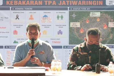 Hari Ke-11 Penanganan Kebakaran, Bupati Tangerang Pastikan TPA Jatiwaringin Padam Total