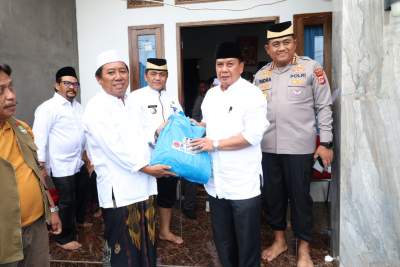 Bupati Tangerang Laksanakan Jumling di Gunung Kaler dan Tinjau Banjir di Kecamatan Kresek