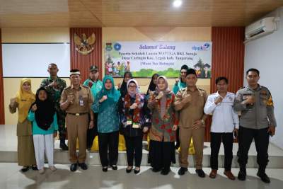 Wabup Intan Kunjungi Sekolah Lansia Matuga Desa Caringin Legok