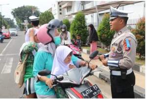 Operasi Patuh Maung 2025 Dimulai di Lebak, Incar 7 Pelanggaran Prioritas Demi Kamseltibcarlantas