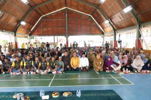 Wabup Intan Serukan Kepedulian Sampah dan Gaya Hidup Sehat di Sudirman Indah