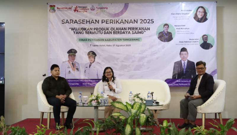 Kabupaten Tangerang Genjot Sertifikasi dan Inovasi Produk Olahan Perikanan