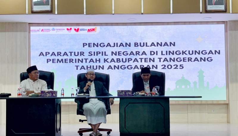 Tingkatkan Nilai Spiritual dan Moral ASN Melalui Pengajian Rutin