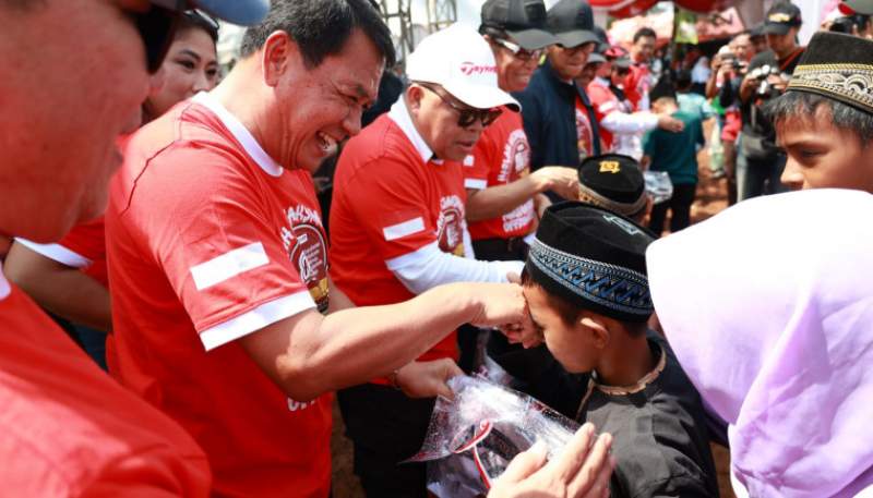 Bupati Tangerang Hadiri Baksos HUT Ke-80 Kejaksaan RI