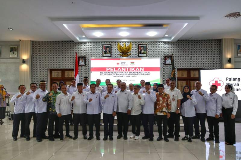Bupati Tangerang Apresiasi Dedikasi PMI, Tekankan Pentingnya Profesionalisme Relawan