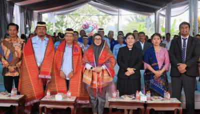 Hadiri HUT HKBP Taman Adiyasa, Wabup Intan Ajak Seluruh Elemen Bangun Tangerang Berlandaskan Toleransi