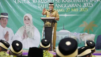 Perkuat Solidaritas, Pemkab Tangerang Sumbang 30 Sapi Kurban untuk Masyarakat